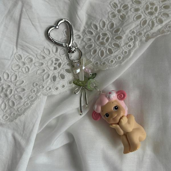 Lovedbymimii Sonny Angel Cherry Blossom Keychains