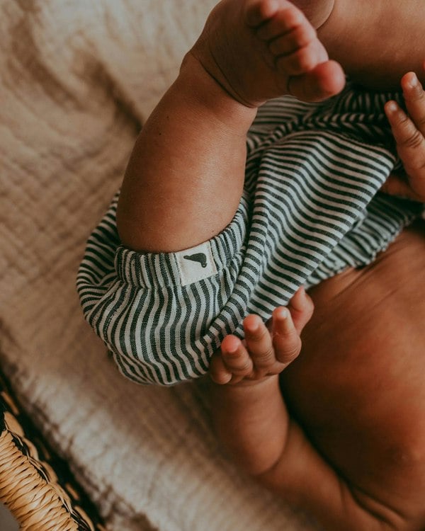 Organic cotton baby pants
