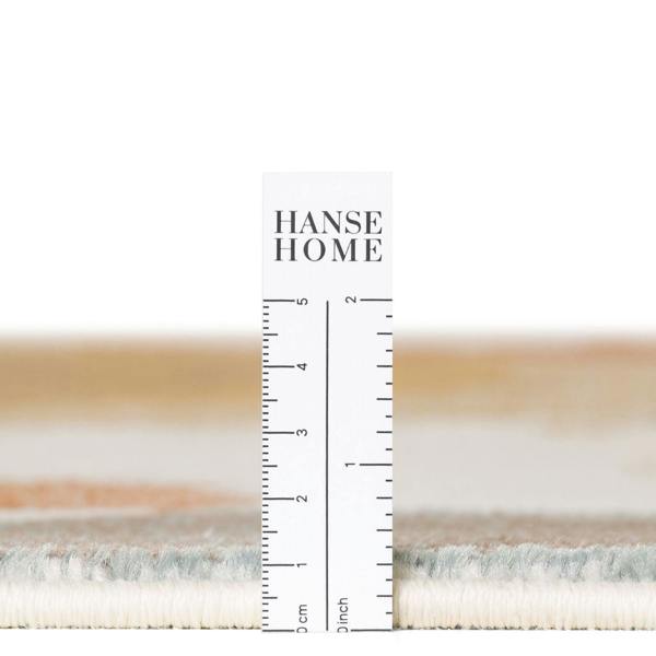 Hanse Home fabric swatch with a ruler for scale on a white background