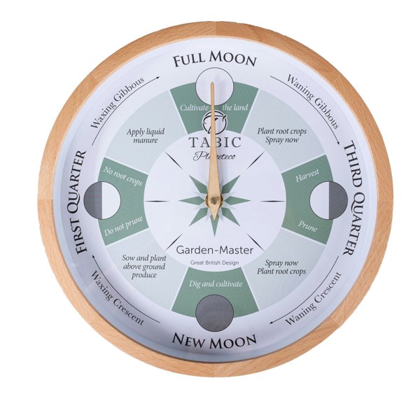 Tabic Moon Gardening clock - Planeteco Garden Master, the Best gardening tool for any Gardener