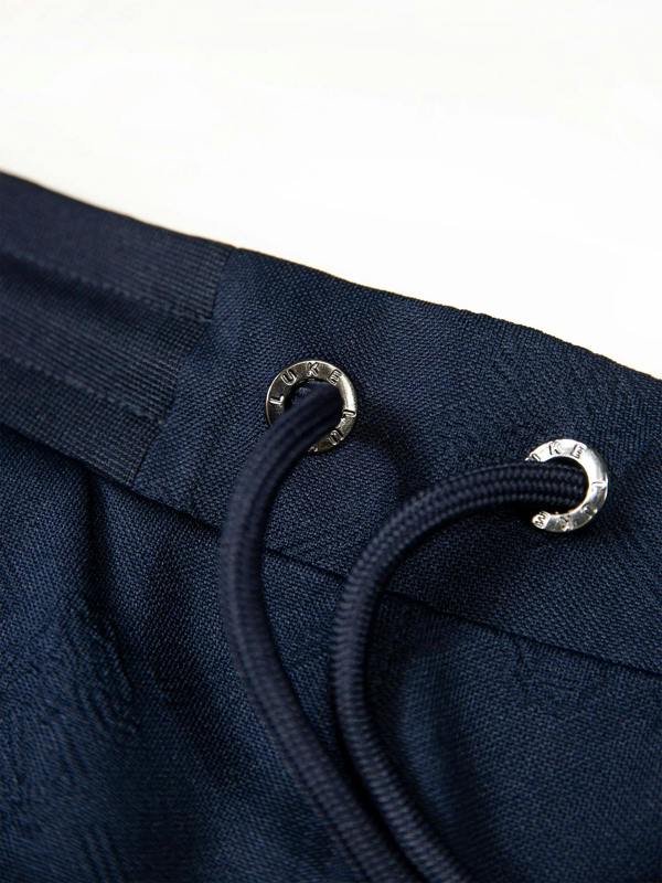 Luke 1977 Phoenix Textured Shorts - Navy Blue
