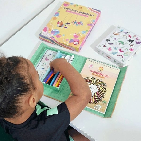 Tiger Tribe Colouring Set - Animal All-Stars