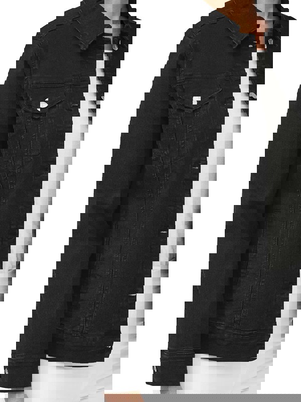 PennyPlain Denim Style Jacket - Black Wash