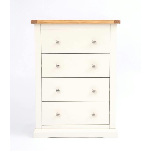 Castelli 4 Drawer Chest of Drawers Chrome Knob