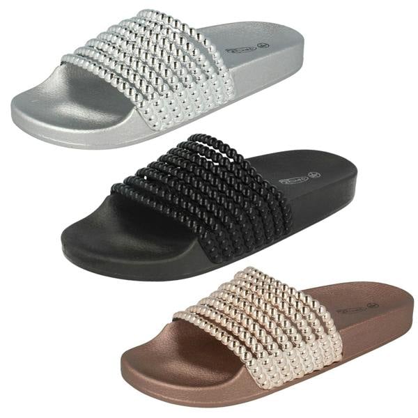 Spot On Ladies Spot On Casual Sliders