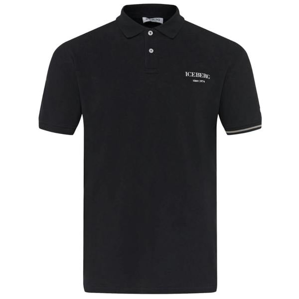 Ice Iceberg Black Polo Shirt - Nova Clothing