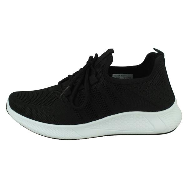 Spot On Ladies Spot On Casual Lace Up Trainers F7201