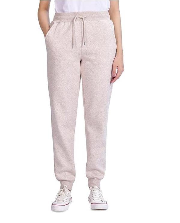 Smart Living Women's Slim Leg Jogging Bottoms - Oatmeal