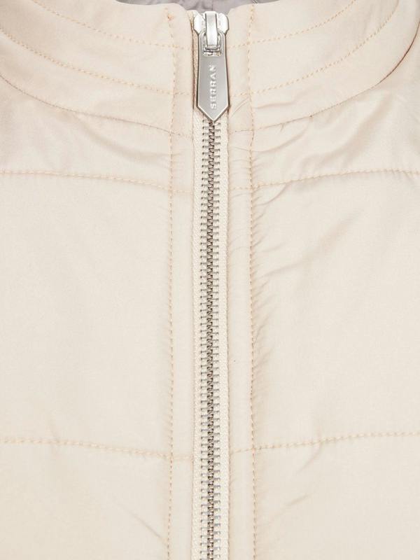 Quilted Gilet Sand