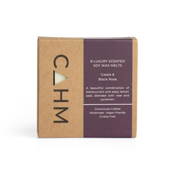 CAHM Cassis & Black Rose Wax Melt Box