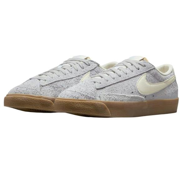 Nike Womens/Ladies Blazer Jumbo Suede Trainers - Grey/Gum - 
