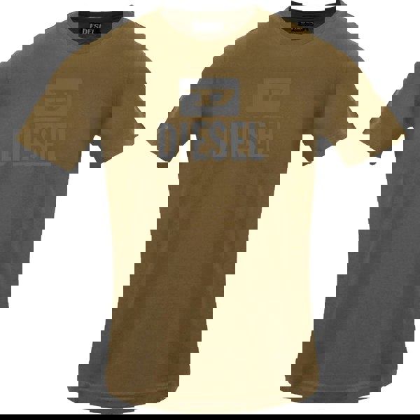 Diesel Monotone Logo Coffee Liqueur T-Shirt