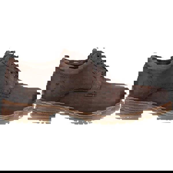Hush Puppies Richie Leather Men's Brown Lace-Up Shoes