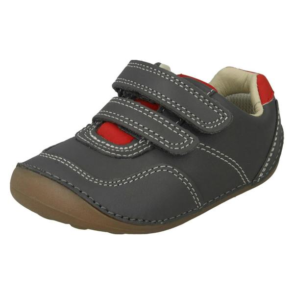 Clarks Boys Clarks Casual First Shoes Tiny Dusk