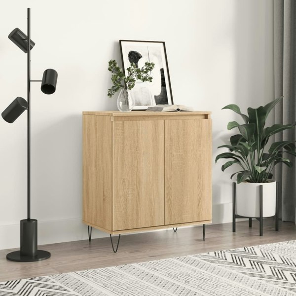 Berkfield Sideboard Sonoma Oak 60x35x70 cm Engineered Wood