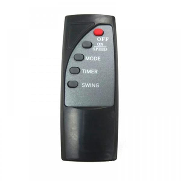 Sohler Black Remote Control Standing Pedestal Stand Fan Adjustable Oscillating Rotating