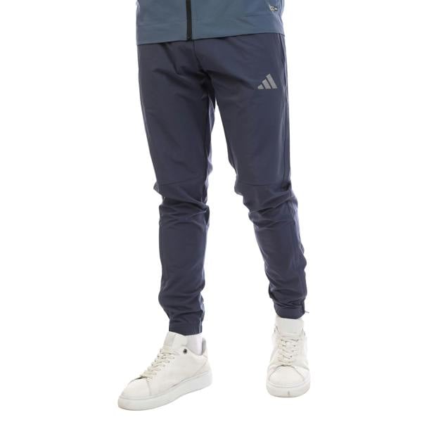 Adidas Mens Climacool Woven Tracksuit Bottoms - Navy - 