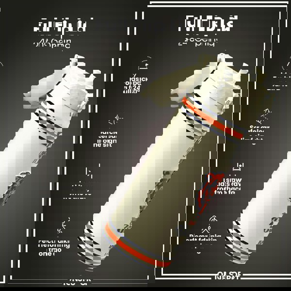 ION8 NFL x ION8 Insulated Steel Water Bottle, NFL Bears, 750ml (24oz)