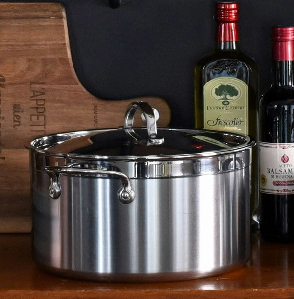 Hestan ProBond Induction Stainless Steel Stockpot & Lid - 26cm (7.6L)