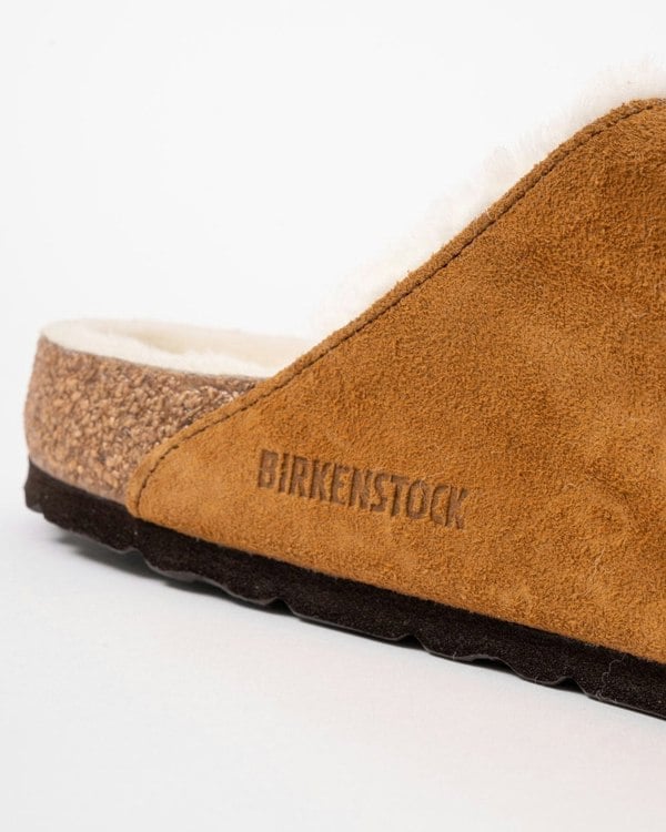 Birkenstock Arizona VL Shearling Womens Sandals - Mink