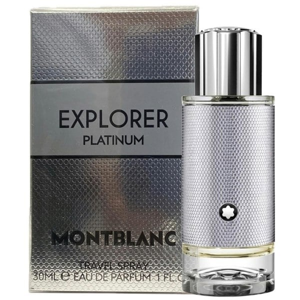 Mont Blanc Explorer Platinum Eau de Parfum 30ml Travel Spray
