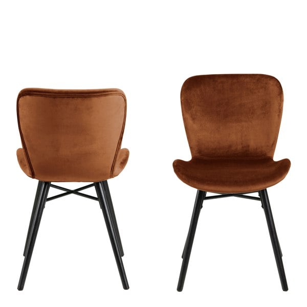 Furniture To Go Batilda Dining Chair in Copper Set of 2