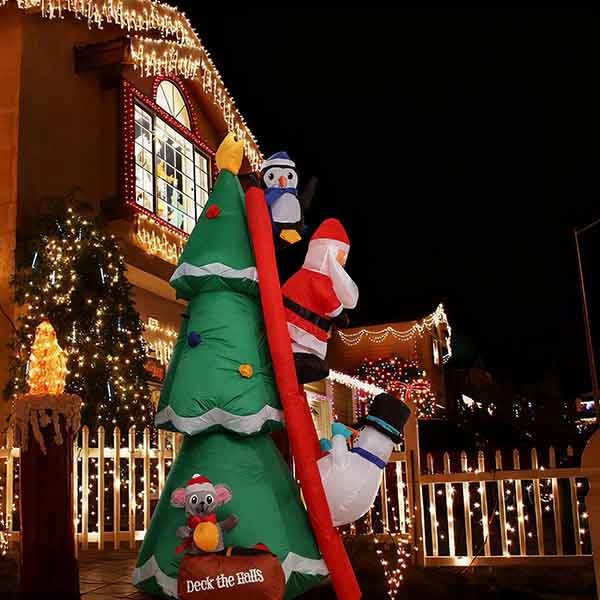 Leaper Christmas Decorations Inflatable Christmas Tree