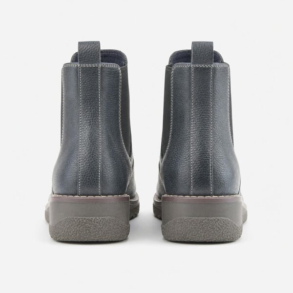 Heavenly Feet MOIRA Ankle Boots   in  Navy