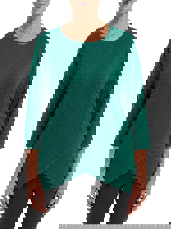 PennyPlain Cross Over Hem Tunic - Dragonfly