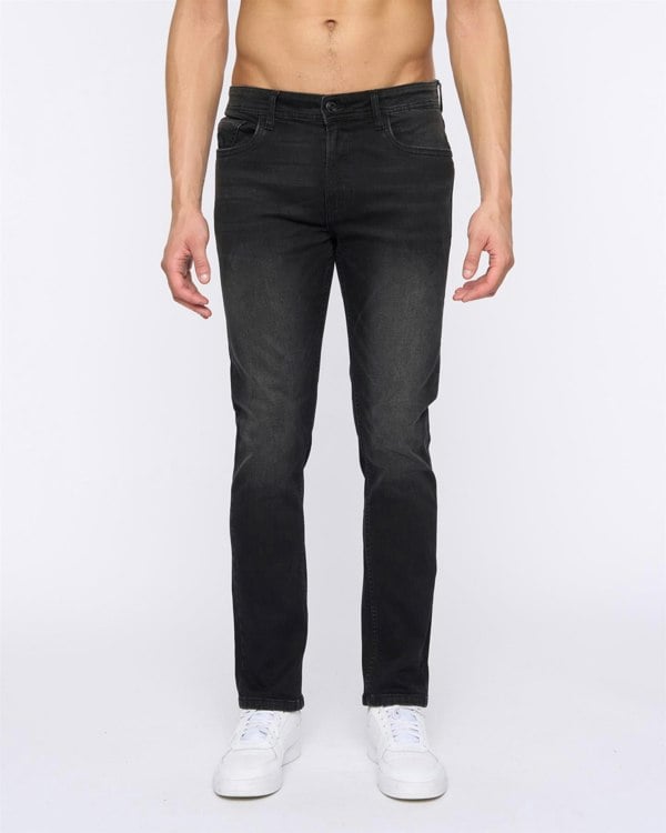 Duck and Cover Overburg Tapered Jeans Black