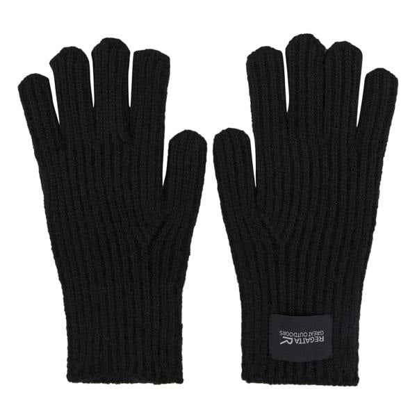 Regatta Unisex Adult Connora Gloves - Black - 