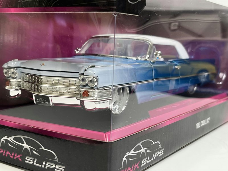 Jada Cadillac 1963 Pink Slips 1:24 Scale Jada 253293009