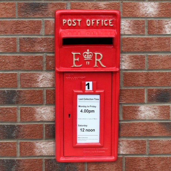 Monstershop Red Royal Mail Post Box with Stand