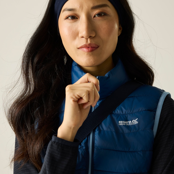 Regatta Womens Hillpack II Gilet - Aviator Blue/Washed Denim