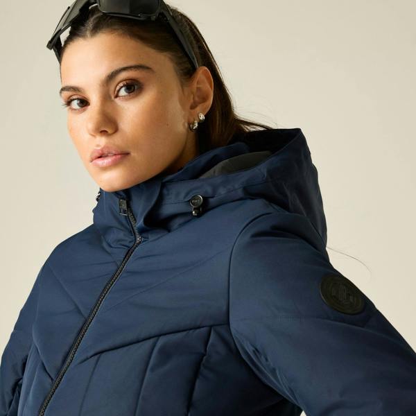 Dare 2B Womens/Ladies Glacier Padded Jacket - Navy - 