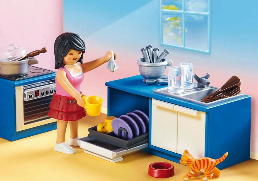 Playmobil Family Kitchen - 70206 Playset