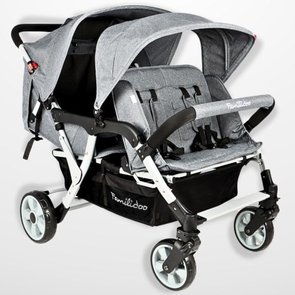 Familidoo 6 Seater Lightweight Stroller - Plus Free Rain Cover