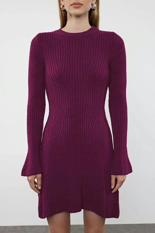 WOVCOR Mini Knit A-Line Dress
