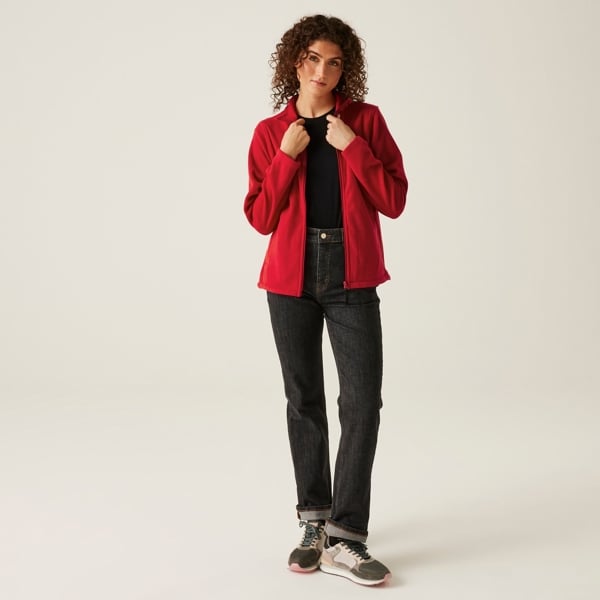 Regatta Women's Full-Zip 210 Series Microfleece Jacket - Classic Red