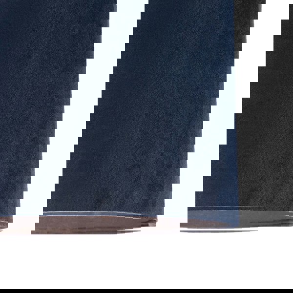 Soft Velvet Midnight Blue Fabric Round Lamp Shade for Table or Pendant Image 3