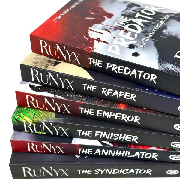 The Dark Verse Series by RuNyx 6 Books Collection Set (The Syndicator, The Annihilator, The Finisher, The Emperor, The Reaper and The Predator)