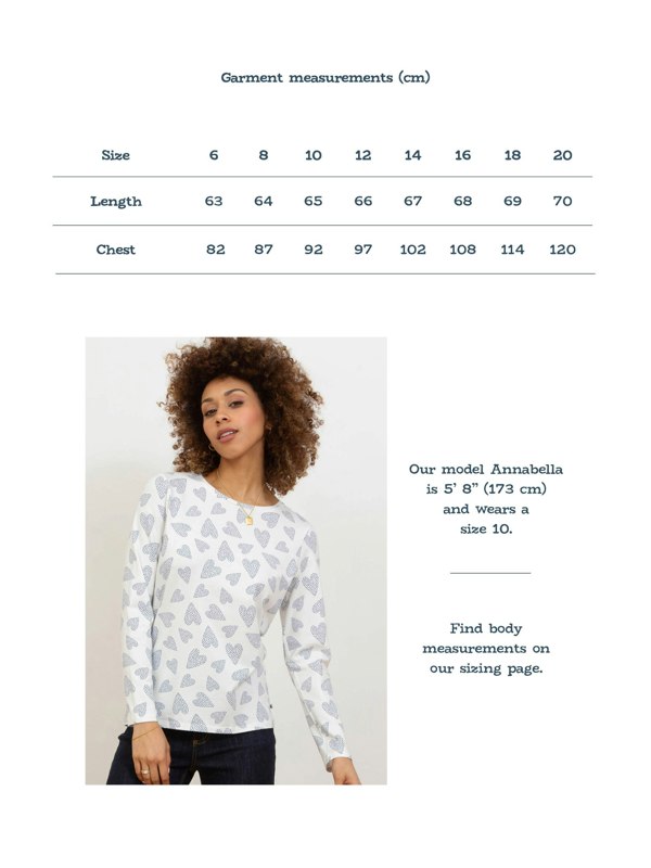 Kite Organic Tarrant Jersey Top Love You