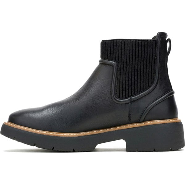 Hush Puppies Jodie Leather Women's Black Boots