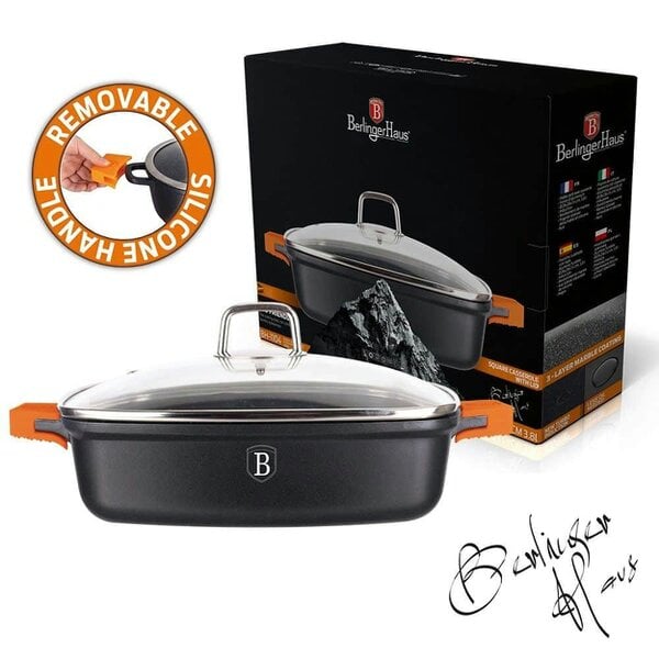 Berlinger Haus Square Casserole Berlinger Haus BH1104 Granite Diamond Line