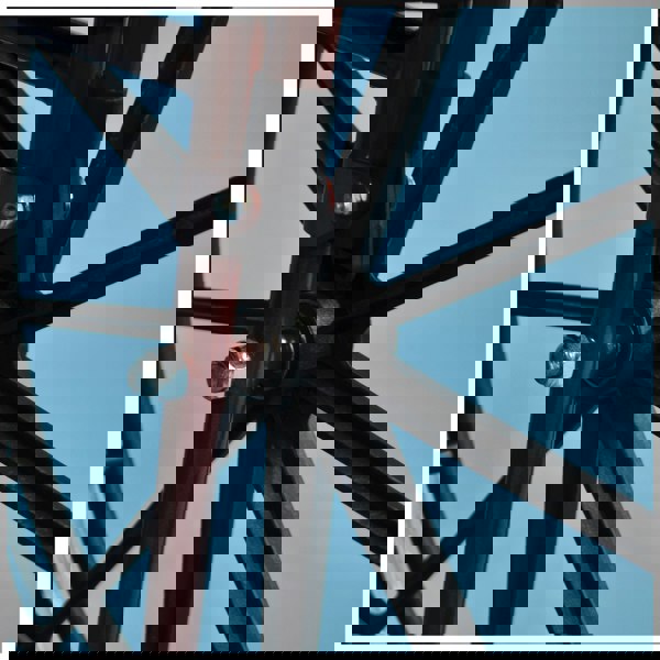 Aidapt Self propelled steel wheelchair Red