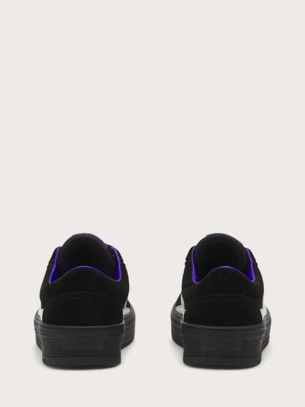 Lanvin X Future Black Leather Cash Sneakers Wmns