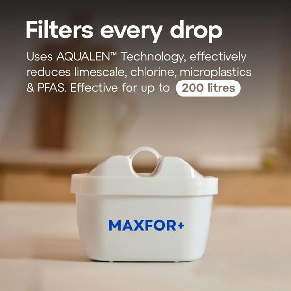 AQUAPHOR 3.8L Lago White with 1 x 200 litre Maxfor+ Filter