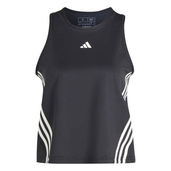 Adidas Womens Hyperglam Aeroready Tank Top - Black/White