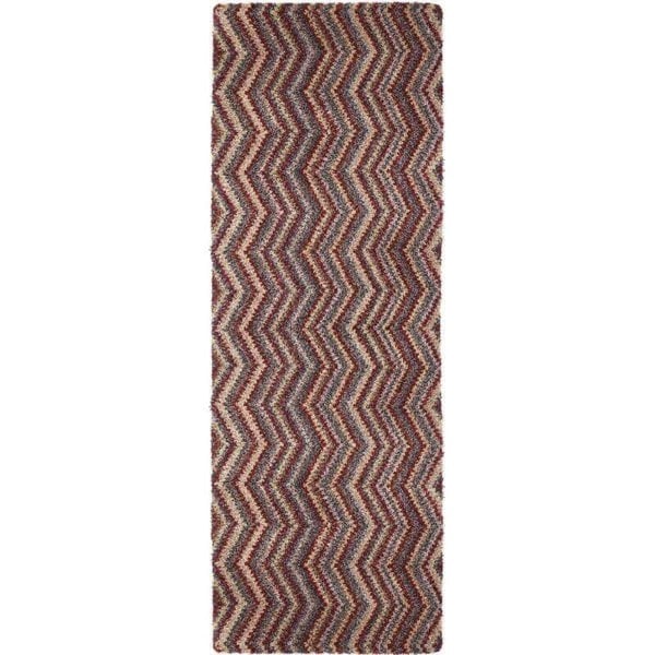 The Rugs Washable Mat Chevron Design | The Candy Collection