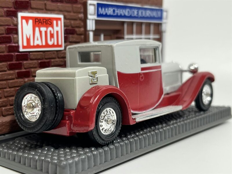 MCSlots Bugatti T44 1927 1:38 Scale Models of Yesteryear Matchbox Y24D S6